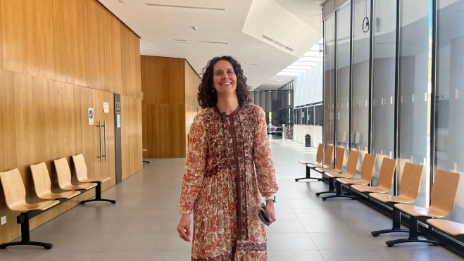 Marina Beatriz Rodríguez Baudach por los pasillos de la Audiencia, Marina Beatriz Rodríguez Baudach por los pasillos de la Audiencia,