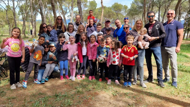 Día de San Jorge en el cerro de Huesca. Foto Myriam Martínez Día de San Jorge en el cerro de Huesca. Foto Myriam Martínez