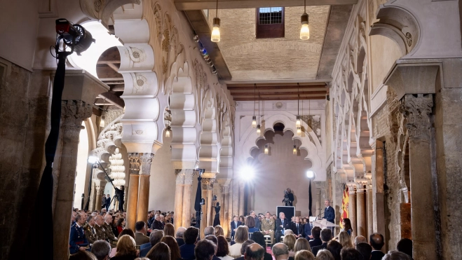 Celebración en La Aljafería Celebración en La Aljafería