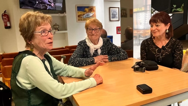 Socias del Hogar de Personas Mayores del IASS de Huesca. Socias del Hogar de Personas Mayores del IASS de Huesca.