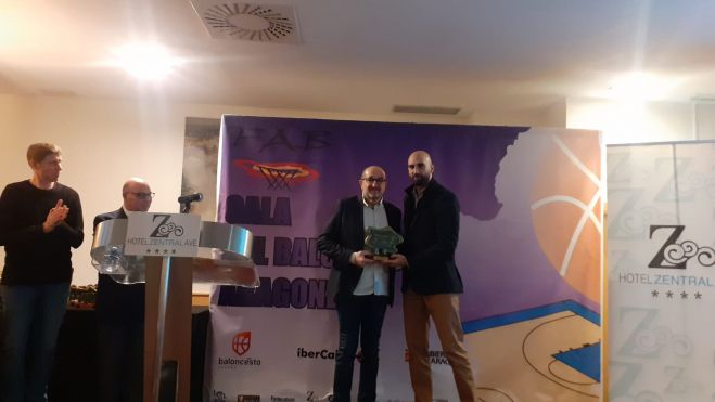 Juan Águila, presidente de la UB Barbastro. Juan Águila, presidente de la UB Barbastro.