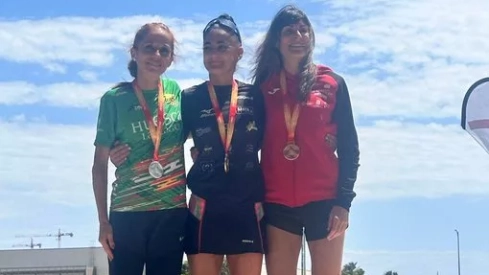 Podio absoluto femenino Podio absoluto femenino