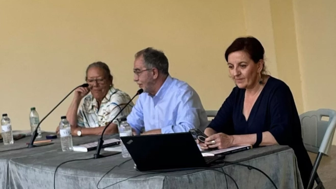 Anabel Lapeña, Juanjo Generelo y Ana Segura. Anabel Lapeña, Juanjo Generelo y Ana Segura.