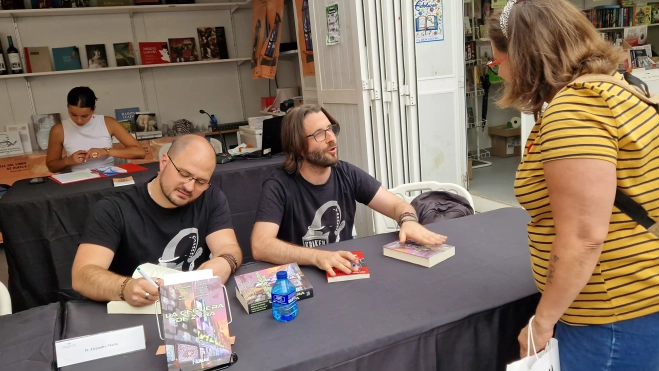 Alejandro Marín y Borja Alonso. Foto Myriam Martínez Alejandro Marín y Borja Alonso. Foto Myriam Martínez