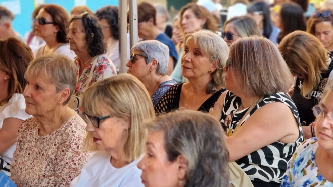 Participantes de los clubes de lectura. Foto Myriam Martínez Participantes de los clubes de lectura. Foto Myriam Martínez