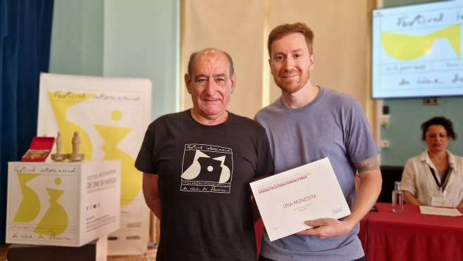 Manuel Avellanas y Manu Vázquez. Foto Myriam Martínez Manuel Avellanas y Manu Vázquez. Foto Myriam Martínez