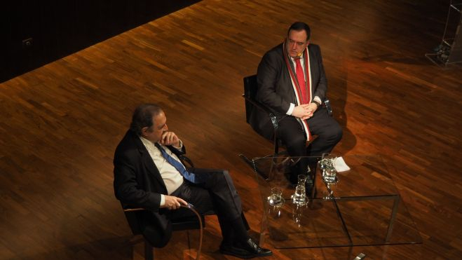 Ricardo Alfonsín y Javier García Antón