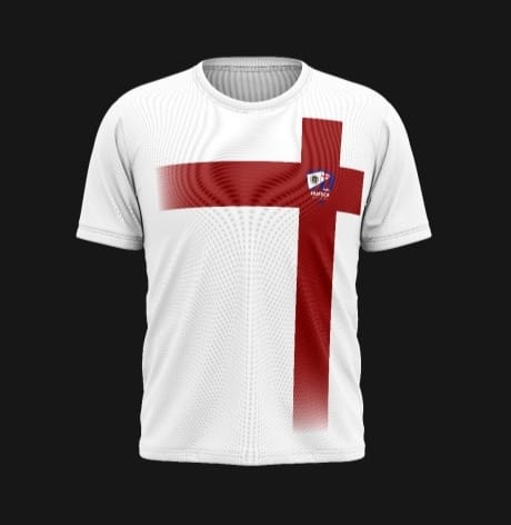 Camiseta de la Peña de la SD Huesca en Barcelona. Camiseta de la Peña de la SD Huesca en Barcelona.