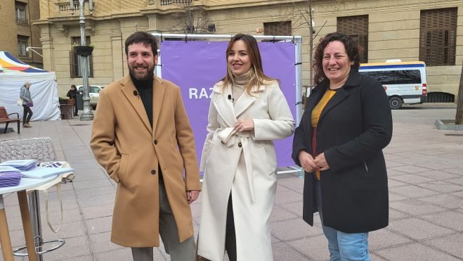 Guillermo Boix, Maru Díaz y Marta de Santos. Foto Myriam Martínez