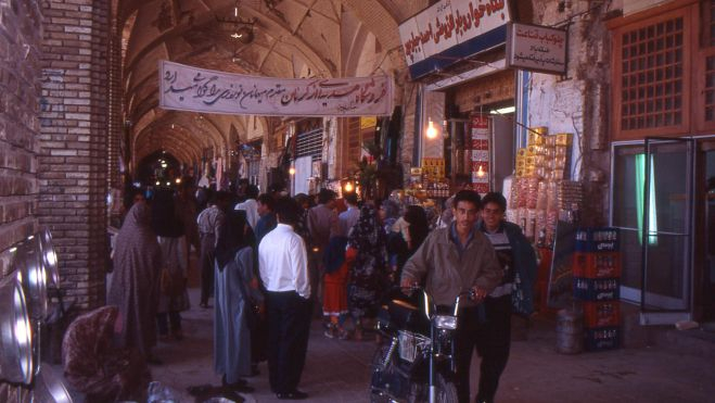 Un bazar en Irán