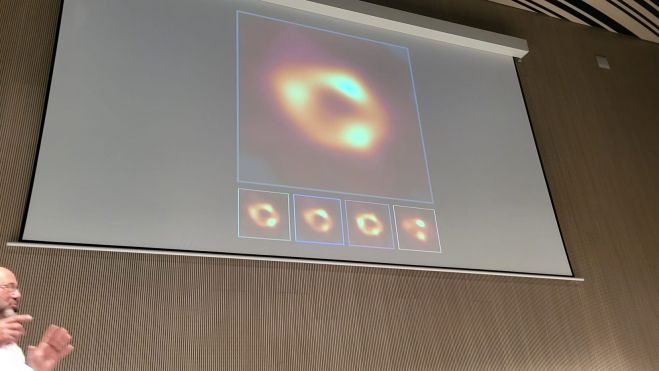 Eduardo Ros y la estructura de un agujero negro en distintas fases Eduardo Ros y la estructura de un agujero negro en distintas fases