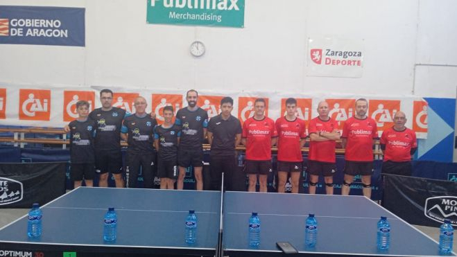 Club Tenis de Mesa Monzón y el Publimax en la final. Club Tenis de Mesa Monzón y el Publimax en la final.